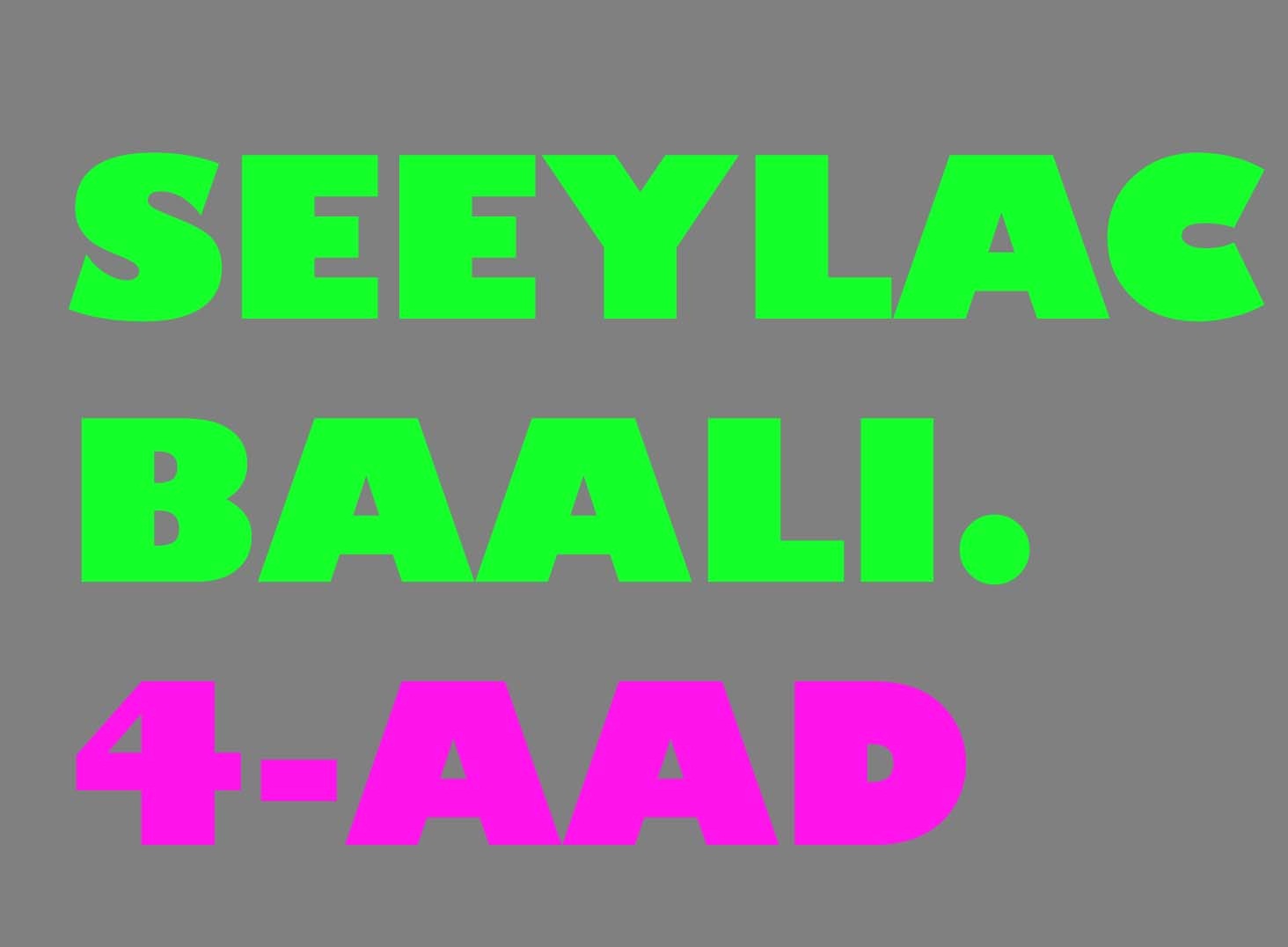ZEEYLCA BAALI 4-AAD