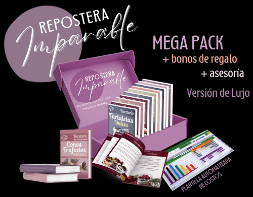 REPOSTERA IMPARABLE MEGA PACK + BONOS GRATIS