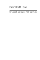 Public Health Ethics_ Key Concepts and Issues i.pd... - dirzon