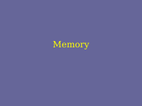 memory.ppt
