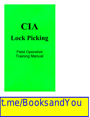 CIA LOCK PICKING.pdf - dirzon