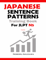 2023TKM_Japanese_Sentence_Patterns_for_JLPT_N5_Training_Book_Japanese.pdf