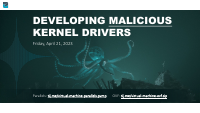 D2_COMMSEC_LAB_Developing_Malicious_Kernel_Drivers_Tijme_Gommers.pdf