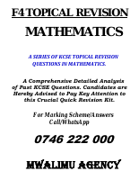 KCSE F4 MATHS TOPICALS.pdf - dirzon