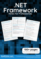 DotNETFrameworkNotesForProfessionals.pdf
