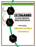 @somalilibrary_10_TALLABO_KU_SOO_DHOWEE_BISHA_RAMADAAN_001.pdf